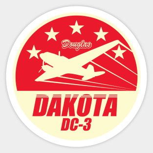 Dakota DC-3 Sticker